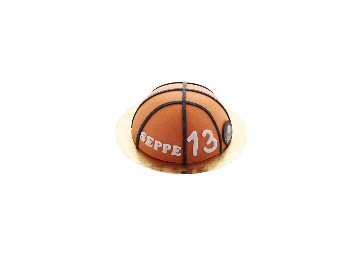Basketbal-ijstaart