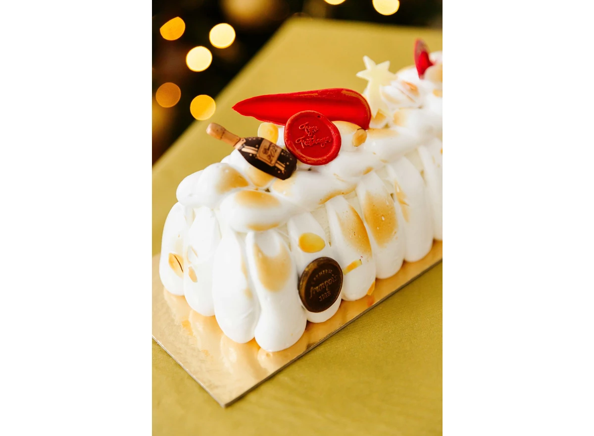 Lactose-vrije-buche-met-gebrande-merengue