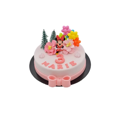 Minnie-mouse-ijstaart