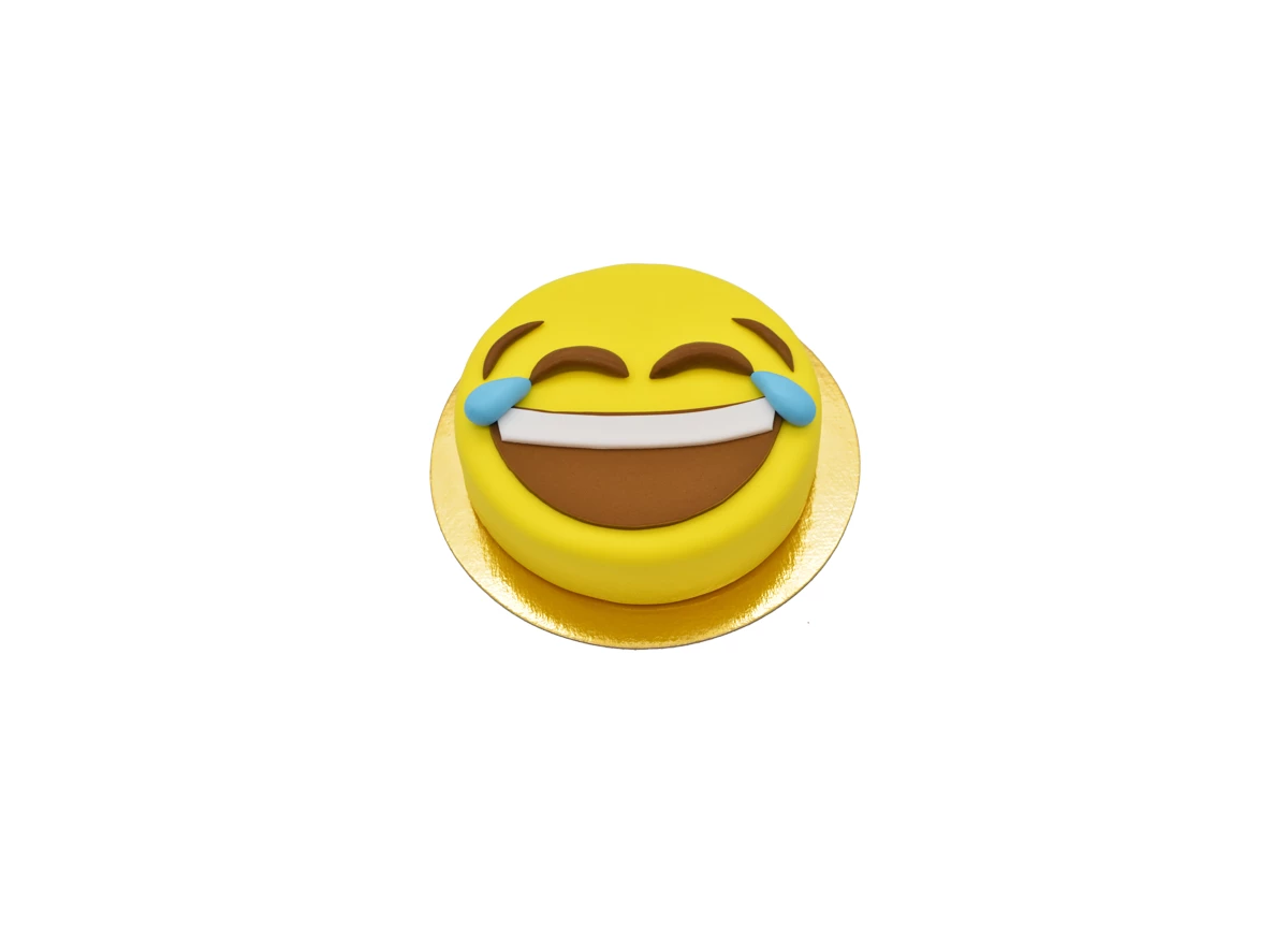 Smiley-ijstaart