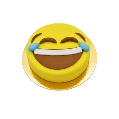 Smiley-ijstaart